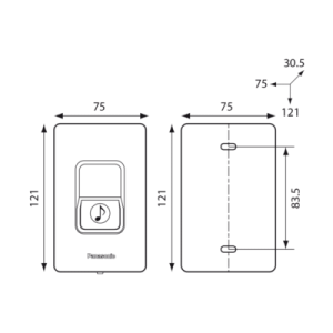Nut an chuong kin nuoc Panasonic 400x400 1