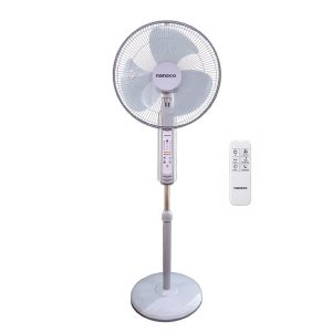 Quạt đứng cơ có remote màu xám  Panasonic