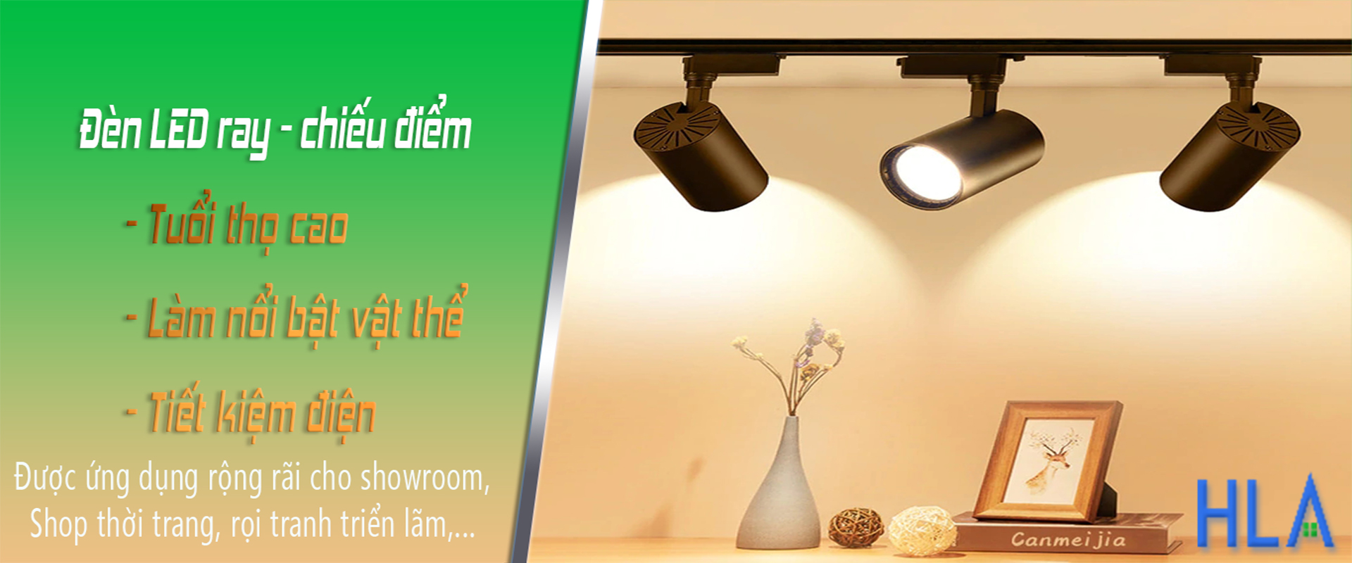 đèn ray, đèn chiếu điểm đẹp