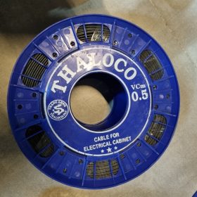 Dây đơn mềm 1x0.5 đen Thaloco (200m/cuộn)