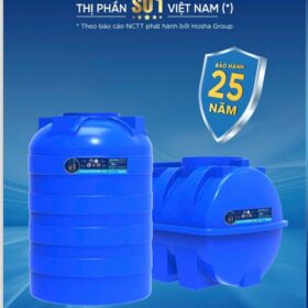 Bồn nhựa nằm 500L Đại Thành