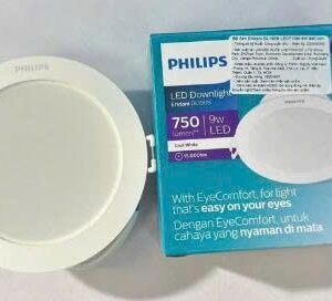 Led âm trần 9w tròn a/s trắng D90 Philips