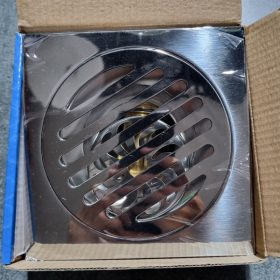 Ga thu sàn 15x15 inox, đuôi thau loại dày chống hôi (D60,D90)