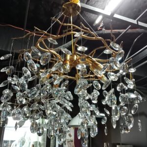 Đèn thả pha lê D650 6xE27