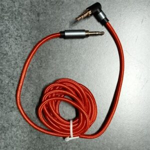 Dây audio 3.5mm 1.5m màu đỏ (dây loa)