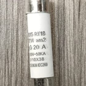 Cầu chì sứ (ống) 20A 10x38mm (20c/hộp)