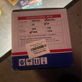MCCB 3P-100A (Icu22kA) SBS Sino