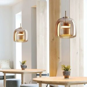 Đèn thả thủy tinh D220xC900 LED