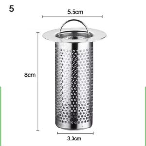 Lọc rác cho chậu lavabo và ga thu sàn lỗ 3.3cm, phủ bì 5.5cm