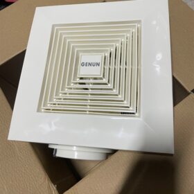 Quạt hút âm trần D280 có ống D100 Genun (lỗ khoét 23x23) (8c/th)
