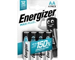 Pin AA 1.5v akaline Max Plus màu xanh (12vỉ/h) (4v/vỉ) Energizer