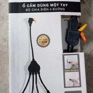 Ổ cắm chia 4 có dây dài 2met Duhal