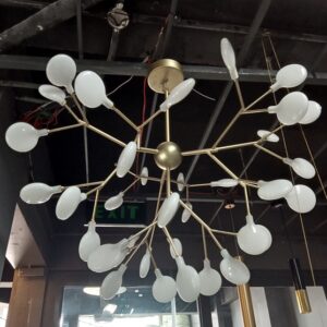 Đèn thả 36 lá D70 H90 a/s vàng
