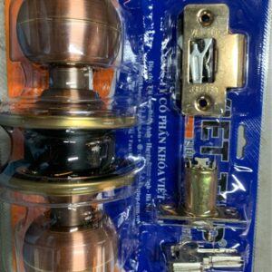 Khóa tay nắm tròn (bên chìa, bên nhấn, cò ngắn) Việt Tiệp 4213