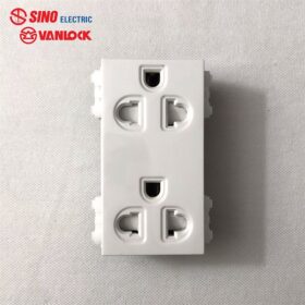 Ổ đôi 3 chấu S18CC (20c/h) Sino