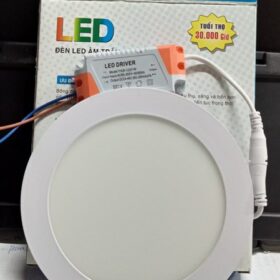 Led âm trần 12w tròn a/s trắng loại 1