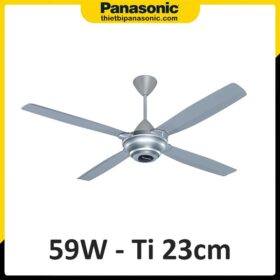 Quạt trần 4 cánh màu bạc ti dài 22. 9inch Panasonic