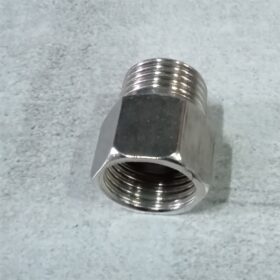 Nối 2 đầu ren trong ren ngoài 21 iNox