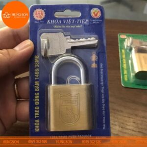 Khóa thau bấm 4F Việt Tiệp (1466/38MB)