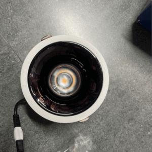 Led âm trần 10w a/s trung tính D90 60D chóa đen DMLight