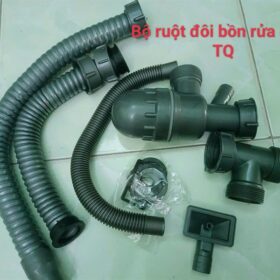 Bộ xả chậu chén dây ruột gà ko đầu chén ren 42