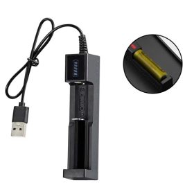 Bộ sạc pin usb cho pin 18500, 14500, 10400