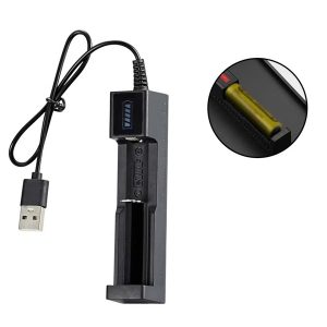 Bộ sạc pin usb cho pin 18500, 14500, 10400