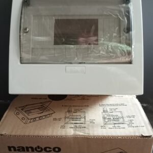 Tủ điện nhựa 4->8 đường đế nhựa Nanoco