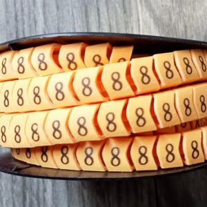 Cuộn cao su đánh số 8