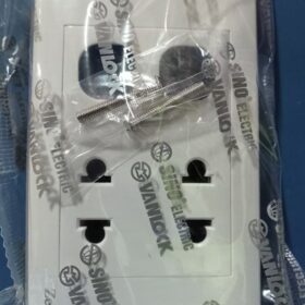 Ổ đôi + 2 lỗ ZL series Sino (10c/h)