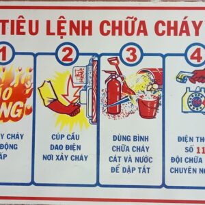 Tiêu lệnh phòng cháy chữa cháy 46x33