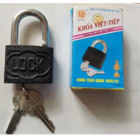 Khóa gang 5F2 3 chìa Việt Tiệp (1466/52)