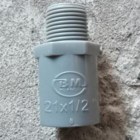 Nối 21 ren ngoài 21 nhựa Bình Minh (T6)