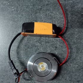 Led âm trần 1w a/s vàng D40 phủ bì 50mm
