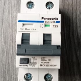 MCB 2P-25A chống giật Panasonic
