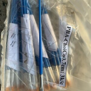 Chổi cọ 0.7cm màu xanh blue