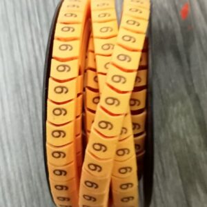 Cuộn cao su đánh số 6