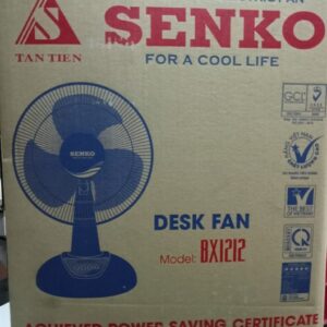 Quạt bàn D300 F23 lồng crôm Senko (2c/th) (1212)