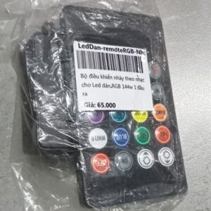Bộ điều khiển nháy theo nhạc cho Led dán RGB 144w 1 đầu ra
