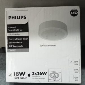 Led nổi 18w tròn a/s vàng D20 Philips