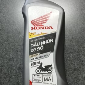 Nhớt số 0.8L chai màu xám Honda