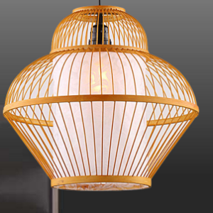 Thả mây tre D40 H35 E27