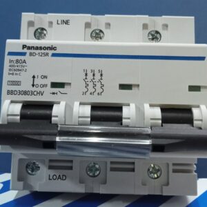 MCB 3P-80A 10kA Panasonic