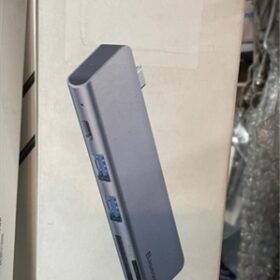 Cáp chia USB type C ra 3 USB 3.0 + đọc thẻ nhớ