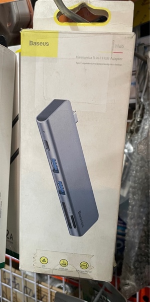 Cáp chia USB type C ra 3 USB 3.0 + đọc thẻ nhớ