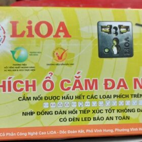 Phích nối đa năng màu đen D5 ( ổ nối đa năng) Lioa (180c/h)