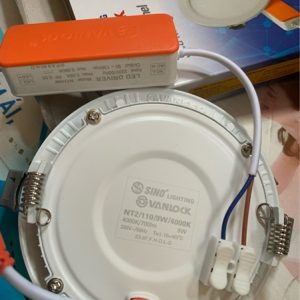 Led âm trần 9w a/s trung tính D110 Nathin SN