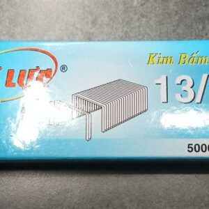 Ghim bấm U rộng 10, cao 8mm bản rộng 0.7mm (5000c/hộp)