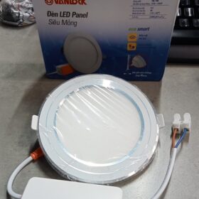 Led âm trần 9w D110 viền bạc a/s trắng (mỏng) ERI2 Sino
