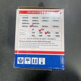 MCCB 3P-30A (Icu22kA) SBS Sino